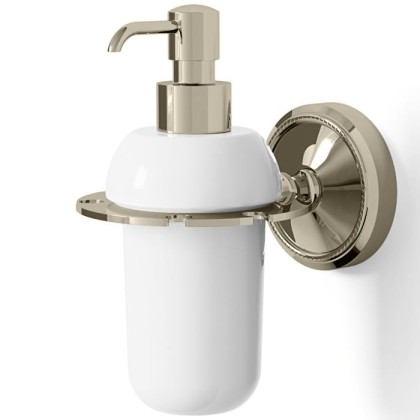 Devon&Devon Antique Georgian Дозатор для жидкого мыла, подвесной, цвет: никель блестящий