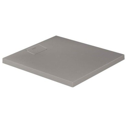 Duravit Stonetto Поддон композитный прямоугольный 90x80х5см, d9см, цвет: Бетон