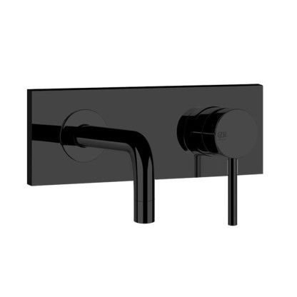 Gessi Emporio Via tortona Смеситель для раковины, встраиваемый, излив: 14.6см., цвет: Black XL