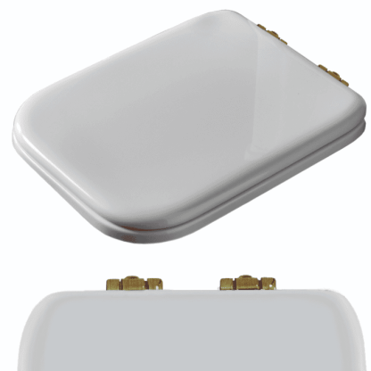 KERASAN Waldorf запчасть - комплект шарниров (микролифт) для сидения 418601/418640, цвет бронза