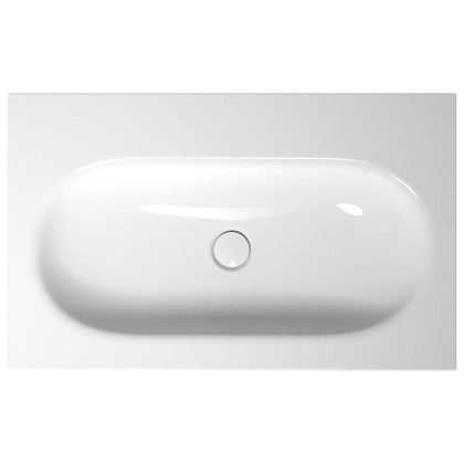 Bette COMODO Раковина встраиваемая на столешницу 60x49.5x12см, без отв., сталь, цвет: белый