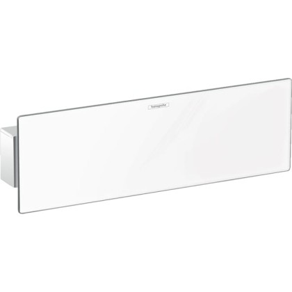 Hansgrohe Fixfit Porter Шланговое соединение, с держателем для ручного душа, цвет: хром/белый