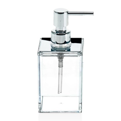 Decor Walther Sky SSP Дозатор для мыла, настольный, акрил, цвет: хром