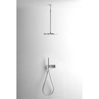 Agape Al dente Потолочный излив для душевой головки, длина: 57.5см, цвет: хром