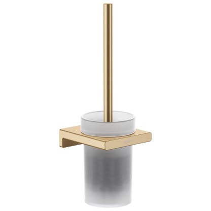 Hansgrohe AddStoris Набор для WC, настенный монтаж, цвет: шлифованная бронза