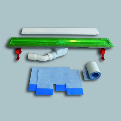 SANIT Дренажный канал с крышкой Standart 1150x70 мм для установки на дренажный канал