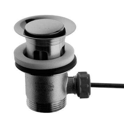 Fima Carlo Frattini Complementi Bagno Донный клапан, 1/4 NF, с пробкой из латуни, цвет: хром