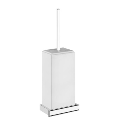 Gessi Eleganza Ершик для унитаза подвесной, цвет: хром/белый