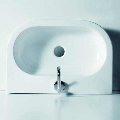 Kerasan Flo Раковина 70х42 см, 1 отв., цвет: белый