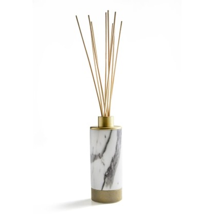 3SC Apuana 2.0 Ароматический диффузор, настольный, цвет: мрамор Bianco Statuario/бронза матовая
