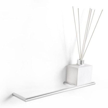 3SC Guy Полотенцедержатель и ароматический диффузор, 40см.,  справа, подвесной, композит Solid Surface, цвет: белый матовый/белый матовый