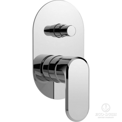 CISAL LineaViva Встраиваемый однорычажный смеситель для ванны/душа, цвет: хром