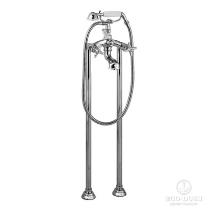 Stella Italica Напольный смеситель для ванны 3274CL306 с ручным душем, цвет: хром