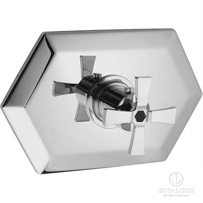 CISAL Cherie Встраиваемый термостатический смеситель для душа, цвет:  хром/черный