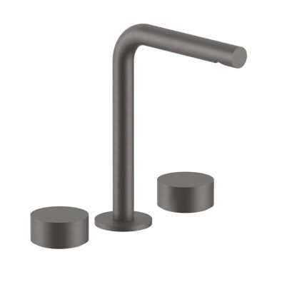 Fantini AF/21 Смеситель для раковины, 3 отв., высокий излив, излив: 15.5 см, цвет: Matt Gun Metal PVD