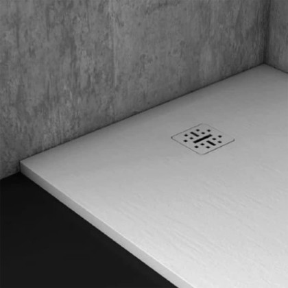 Globo Docciapietra Душевой поддон 100х100х3см., из минерального мрамора, цвет: белый