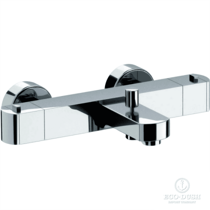 CISAL Roadster Смеситель термостатический настенный для ванны/душа, цвет: хром