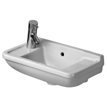 Duravit Starck 3 Раковина 50x26 см, 1 отв., с переливом, цвет: белый