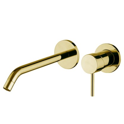 Fima Carlo Frattini Spillo Up Cмеситель для раковины, встраиваемый, излив: см., цвет: золото