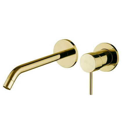 Fima Carlo Frattini Spillo Up Cмеситель для раковины, встраиваемый, излив: см., цвет: золото