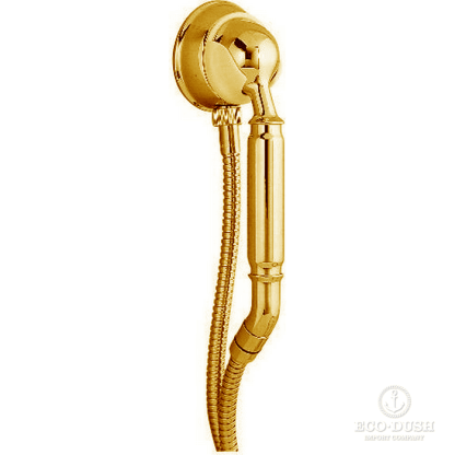 CISAL Arcana Ручной душ для настенного крепления (держатель, лейка, шланг), цвет: золото
