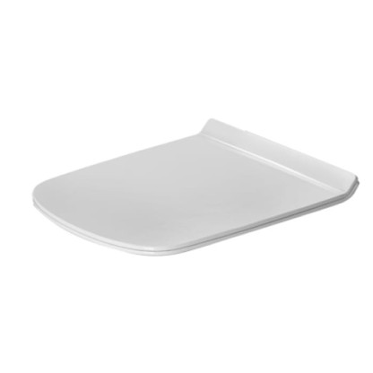 Duravit DuraStyle Сиденье для унитаза, петли нерж. сталь, без микролифта, цвет: белый