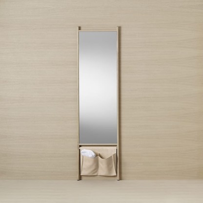 Burgbad Mya Зеркало напольное 53x195 см, цвет: дуб натуральный
