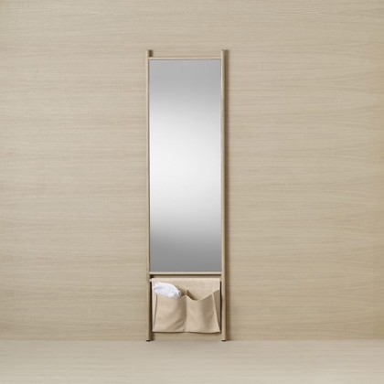 Burgbad Mya Зеркало напольное 53x195 см, цвет: дуб натуральный