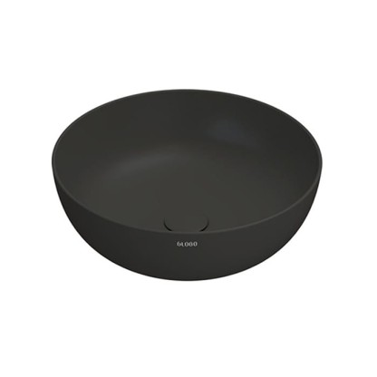 Globo T-Edge Раковина накладная d45хh:16см., без отв., цвет: smoke