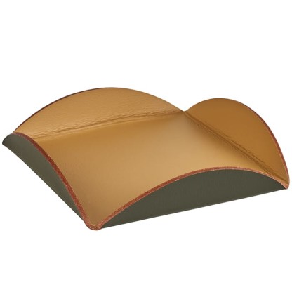 ADJ Подставка для сервировки, 25x25 см., цвет: горчичный/оливковый