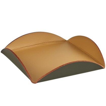 ADJ Подставка для сервировки, 25x25 см., цвет: горчичный/оливковый