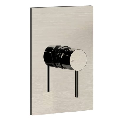 Gessi Emporio Via tortona Смеситель для душа,, подвесной, термостатический, цвет: Finox Brushed Nickel