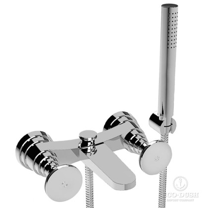 Stella Titian Смеситель для ванны 3267/304 с ручным душем, цвет: хром