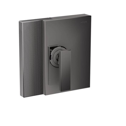 Axor Edge Смеситель для душа, встраиваемый, на 1 источник, алмазная огранка, внешняя часть, цвет: черный