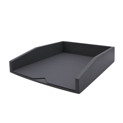 ADJ Лоток для бумаг, 32x23 см., цвет: серый/черный