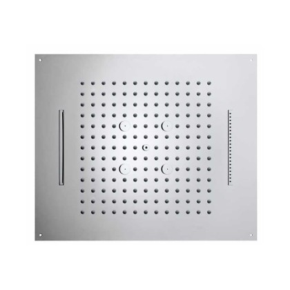 Bossini Dream Верхний душ 57x47см, 4 режима (дождь, каскад, водопад туман), потолочный, цвет: хром