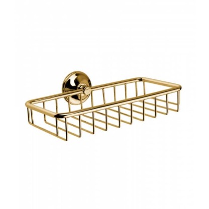 Полочка подвесная Bongio Fleur, цвет: золото 24к.