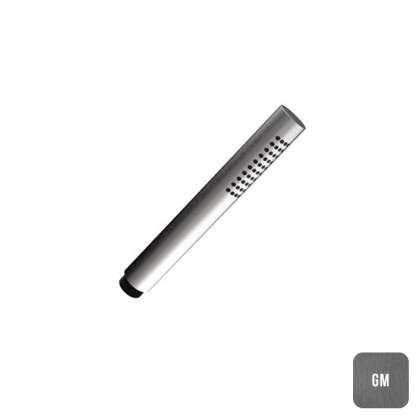 Almar Лейка душевая ручная EasySteel с одним типом струи, цвет: Gun Metal Brushed PVD