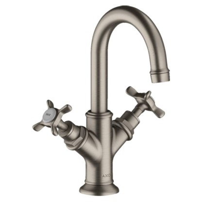 Axor Montreux Смеситель для раковины 160, на 1 отв., с донным клапаном, цвет: сталь