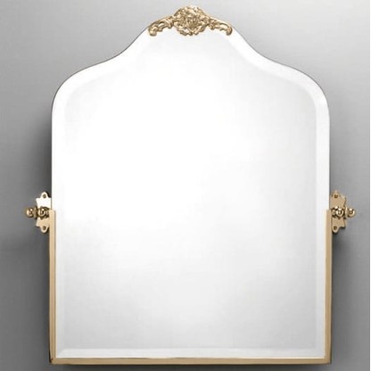 Devon&Devon Mayfair Зеркало поворотное 70х64см, с орнаментом, цвет: золото