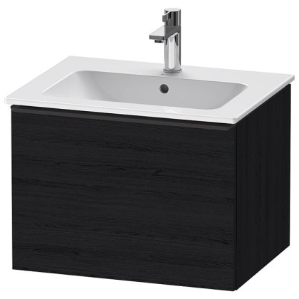 Duravit D-Neo Тумбочка подвесная 101х46.2x62.5см., раковина, 1 ящик цвет: Black Oak