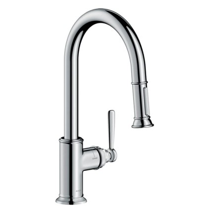 Axor Montreux Смеситель для кухни, однорычажный, на 1 отв., с выдвижной лейкой, цвет: хром