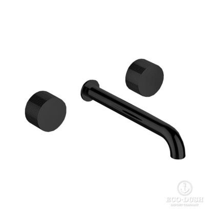 Stella Sirius Смеситель для раковины, встраиваемый, излив: 21см, цвет: Dark bronze