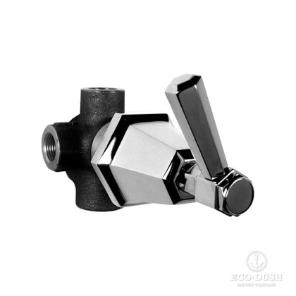 Stella Eccelsa Встраиваемый переключатель для ванны/душа 0/150, цвет: хром