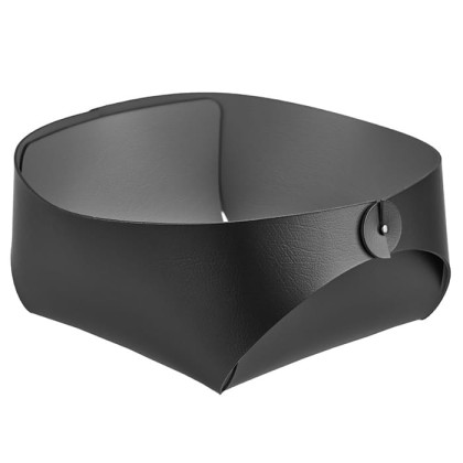 ADJ Корзинка Flora, 20x20xH9 см., цвет: черный/серый