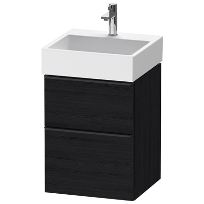 Duravit D-Neo Тумбочка подвесная 48.4x44.262.5см., раковина, 1 ящик, цвет: Black Oak