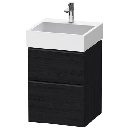 Duravit D-Neo Тумбочка подвесная 48.4x44.262.5см., раковина, 1 ящик, цвет: Black Oak