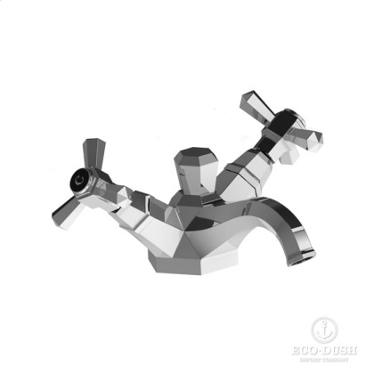 Stella Eccelsa Смеситель для раковины на 1 отверстие 3219, с донным клапаном, цвет: хром