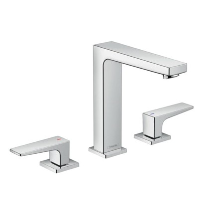 Hansgrohe Metropol Смеситель для раковины, .на 3 отв, h:18,3см, излив: 16см, цвет: хром