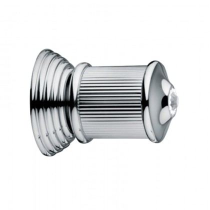 Bongio Impero Запорный вентиль 3/4, цвет: хром/Blue and Red Swarovski